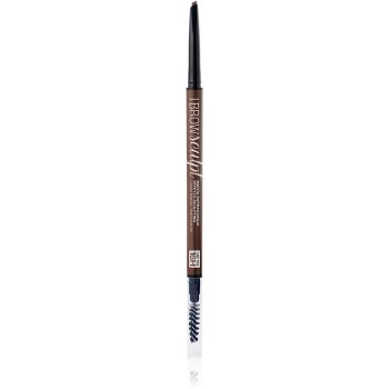 bellaoggi I Brow Sculpt Eyebrows Pencil creion sprâncene precise cu pensula - imagine 2